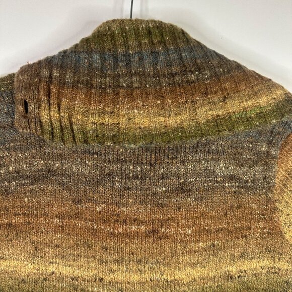 Dressbarn XL Womens Cowl Neck Sweater Dress Multicolor Fall Earth Tones Neutral - Picture 11 of 11